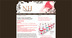 Desktop Screenshot of nhnails.se